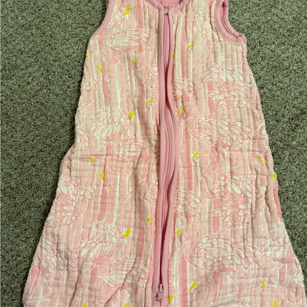 Lilly Pulitzer baby sleep sack 0-6 months